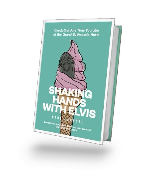 3d cover of Shaking Hands with Elvis